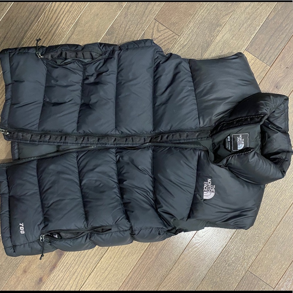 Black North Face Vest